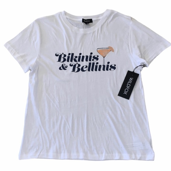 Wildfox ‘Bellinis Please Keke’ Manchester Tee - Picture 2 of 9